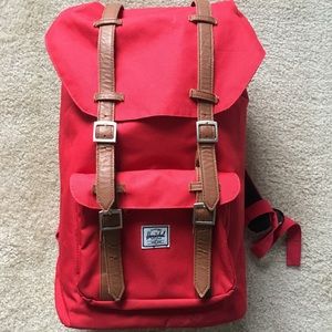 Hershel Little America Backpack Red